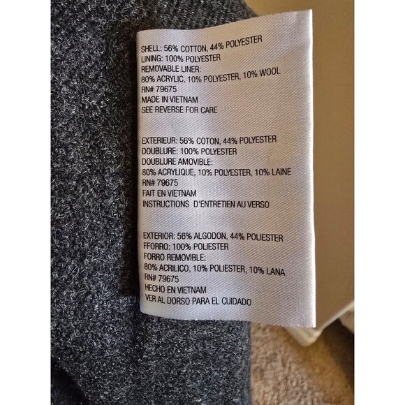 Michael kors red trench coat women's extra small - Picture 11 of 12